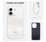 Smartphone Xiaomi Redmi Note 17 Pro Max 6,83" 5G Double nano SIM 256 Go Blanc