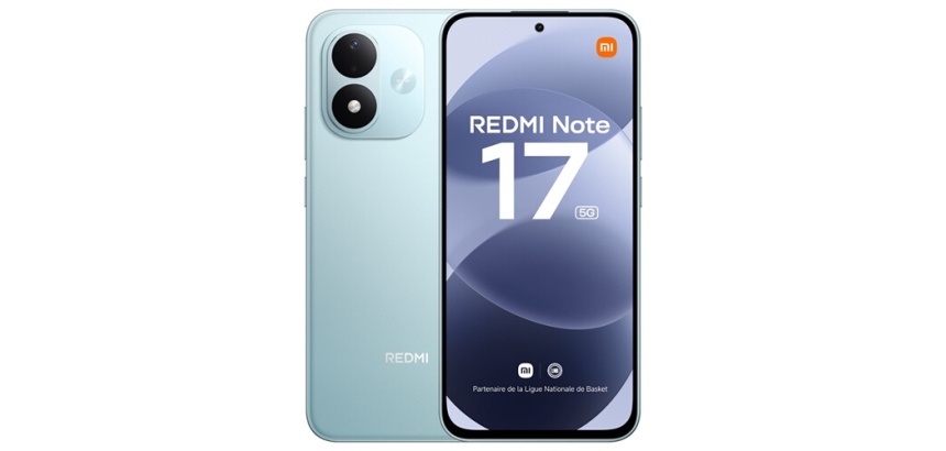 Smartphone Xiaomi Redmi Note 17 6,99" 5G Double nano SIM 128 Go Bleu