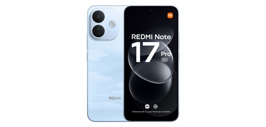 Smartphone Xiaomi Redmi Note 17 Pro 6,83" 5G Double nano SIM 256 Go Bleu