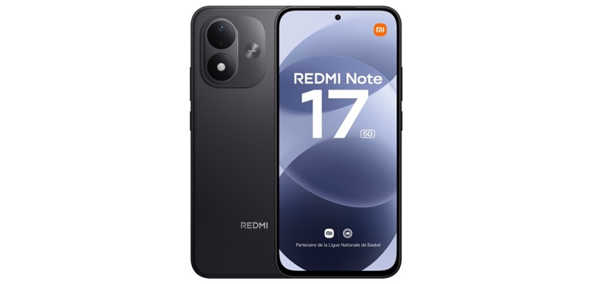 Smartphone Xiaomi Redmi Note 17 6,99" 5G Double nano SIM 128 Go Noir
