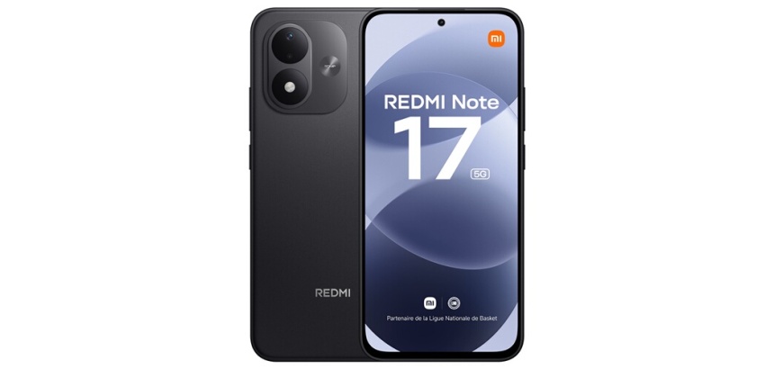 Smartphone Xiaomi Redmi Note 17 6,99" 5G Double nano SIM 128 Go Noir