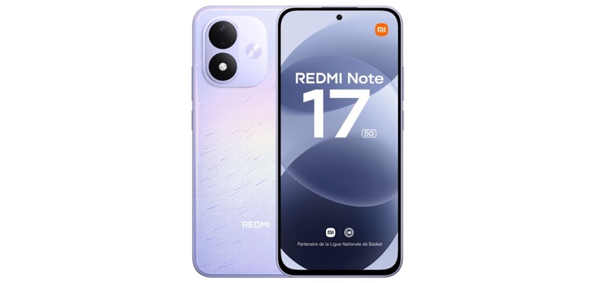Smartphone Xiaomi Redmi Note 17 6,99" 5G Double nano SIM 128 Go Violet