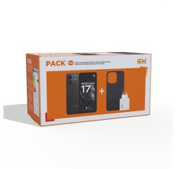 Smartphone Xiaomi Pack Redmi Note 17 Pro 6,83" 5G Double nano SIM 256 Go Noir + Hyper chargeur 67 W Type A Blanc + Coque Noir