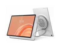 Tablette tactile Lenovo Tab Plus Gen 2 12,1'' 128 Go Blanc Céleste + Coque Transparent