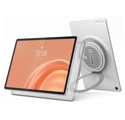Tablette tactile Lenovo Tab Plus Gen 2 12,1'' 128 Go Blanc Céleste + Coque Transparent