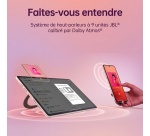 Tablette tactile Lenovo Tab Plus Gen 2 12,1'' 128 Go Blanc Céleste + Coque Transparent