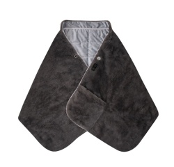 Couverture chauffante Homedics sans fil Cosy Gris