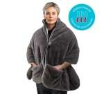 Couverture chauffante Homedics sans fil Cosy Gris