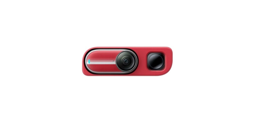 Caméra sport Insta360 Pack Go 3S Retro Edition Speciale Classic 128 Go Rouge