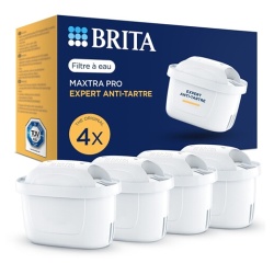 Cartouche filtre à eau Brita PACK 4 FILTRES A EAU MAXTRA PRO- EXPERT ANTI-TARTRE
