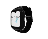 Montre connectée Savefamily enfant Watch Iconic Plus 2 GPS 45 mm noir