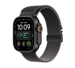 Apple watch Apple Watch Ultra 4 GPS + Cellular 49 mm Boîtier en titane Noir avec Boucle milanaise en titane Noir - M