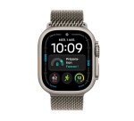 Apple watch Apple Watch Ultra 4 GPS + Cellular 49 mm Boîtier en titane Naturel avec Boucle milanaise en titane Naturel - M