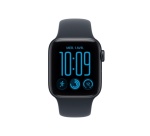 Apple watch Apple Watch SE 3 GPS 44 mm Boîtier en aluminium Minuit avec Bracelet Sport Bleu marine - S/M