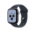 Apple watch Apple Watch Series 12 GPS + Cellular 46 mm Boîtier en céramique Bleu nuit avec Bracelet Sport Bleu marine - S/M