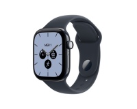 Apple watch Apple Watch Series 12 GPS + Cellular 46 mm Boîtier en céramique Bleu nuit avec Bracelet Sport Bleu marine - S/M