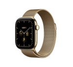 Apple watch Apple Watch Series 12 GPS + Cellular 42 mm Boîtier en titane Or radieux avec Boucle milanaise Or radieux