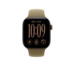 Apple watch Apple Watch Series 12 GPS 42 mm Boîtier en aluminium Bronze foncé avec Bracelet Sport Olive - S/M