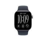 Apple watch Apple Watch Series 12 GPS 42 mm Boîtier en aluminium Gris sidéral avec Bracelet Sport Bleu marine - M/L