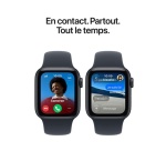Apple watch Apple Watch SE 3 GPS 44 mm Boîtier en aluminium Lumière stellaire avec Bracelet Sport Sable - M/L