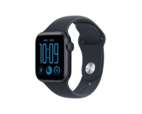 Apple watch Apple Watch SE 3 GPS 44 mm Boîtier en aluminium Minuit avec Bracelet Sport Bleu marine - M/L