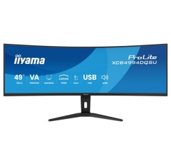 Ecran PC Iiyama XCB4994DQSU-B1 49" Incurvé QHD