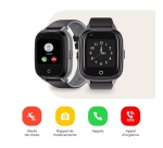 Montre connectée Savefamily Senior 35 mm Bluetooth Noir