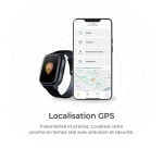 Montre connectée Savefamily Senior 35 mm Bluetooth Noir