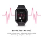 Montre connectée Savefamily Senior 35 mm Bluetooth Noir