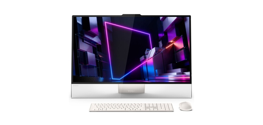 PC tout en un Lenovo Yoga 32IPH11 31,5'' Copilot+PC Intel Core Ultra X7 32 Go RAM 1 To SSD Beige