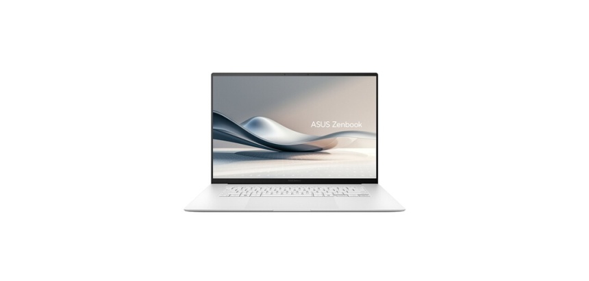 PC portable Asus Zenbook S 16 UM5606GA-DRSR396X 16" OLED 3K 120 Hz Ecran tactile Copilot+ PC AMD Ryzen AI 9 32 Go RAM 2 To SSD Blanc