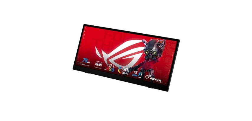 Ecran PC Asus Gaming Rog Strix XG129C 12,3" Ecran tactile 75 Hz