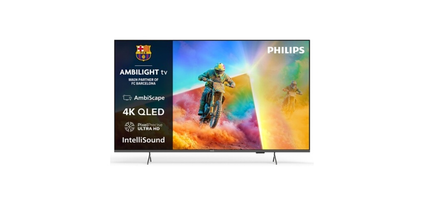 TV LED Philips QLED Ambilight 55PQS8501 139 cm