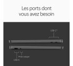 PC portable Microsoft Surface 13" Ecran Tactile Qualcomm Snapdragon X2 Plus 16 Go RAM 512 Go SSD Noir
