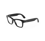 Lunettes connectées IA Meta Ray-Ban (Gen 3) Wayfarer Noir mat Verres transparents