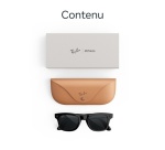 Lunettes connectées IA Meta Ray-Ban (Gen 3) Wayfarer Noir brillant Verres Transitions gris