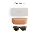 Lunettes connectées IA Meta Ray-Ban (Gen 3) Wayfarer Havana Verres verts