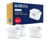 Cartouche filtre à eau Brita Pack de 2+1 Maxtra Pro Expert anti-tartre
