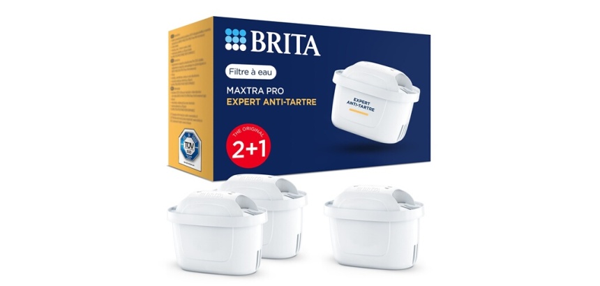 Cartouche filtre à eau Brita Pack de 2+1 Maxtra Pro Expert anti-tartre
