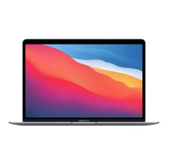 MacBook Apple Air 13" 256 Go SSD 8 Go RAM Puce M1 CPU 8 cœurs GPU 7 cœurs Gris sidéral 2020 Reconditionné