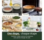 Batterie de cuisine Cuisinart ClickSmart Beige