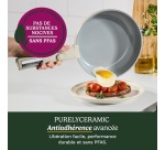 Batterie de cuisine Cuisinart ClickSmart Beige