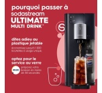 Machine à soda et eau gazeuse Sodastream Multi-Drink Noir