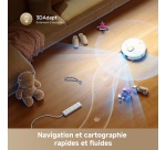 Aspirateur robot Dreame D30 Ultra Blanc