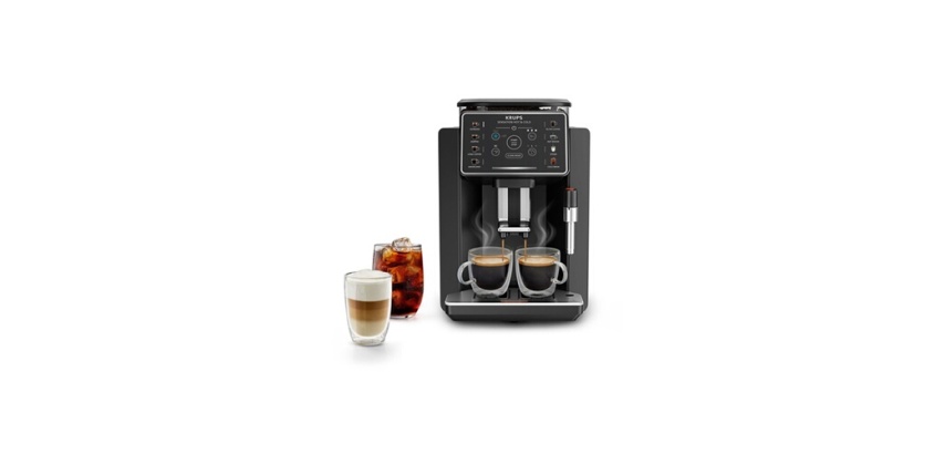 Machine à café à grain Krups Sensation Hot & Cold EA9138