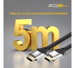 Accessoire TV vidéo Accsup Pro CABLE HDMI 5M 4K