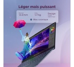 PC portable Lenovo Yoga Slim 7 14" OLED Copilot+PC Qualcomm 16 Go RAM 512 Go SSD Bleu