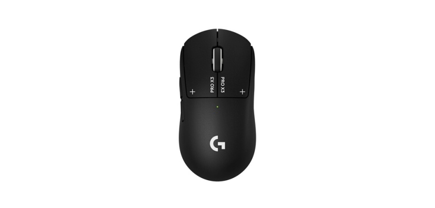 Souris Logitech gaming sans fil Pro X3 Superstrike Noir