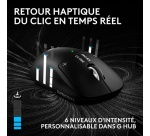 Souris Logitech gaming sans fil Pro X3 Superstrike Noir