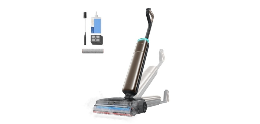 Aspirateur laveur Dreame T16 Pro Steam Noir Gris